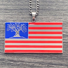 Load image into Gallery viewer, Colored 'Harold Flag' Necklace