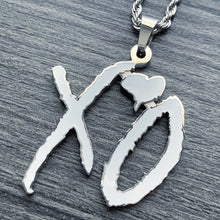 Load image into Gallery viewer, White 'XO' Necklace