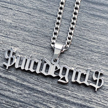 Load image into Gallery viewer, '$UICIDEGIRL$' Necklace