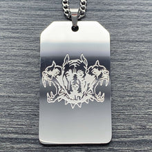 Load image into Gallery viewer, 'CITY MORGUE' Toe Tag Necklace