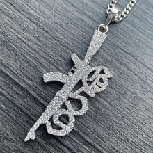Load image into Gallery viewer, Iced Out 'G59 Rifle' Necklace