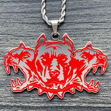 Load image into Gallery viewer, Red 'WARDOGS' Necklace