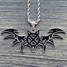 Load image into Gallery viewer, Black 'X Wing' Necklace