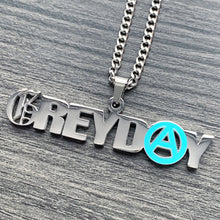 Load image into Gallery viewer, 'Grey Day 24' Necklace