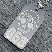 Load image into Gallery viewer, 'G59 Toe Tag' Necklace
