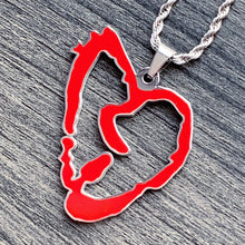Load image into Gallery viewer, Red 'Heartbreak' Necklace