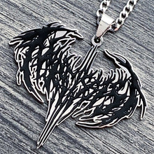 Load image into Gallery viewer, Black 'Narcissist' Necklace