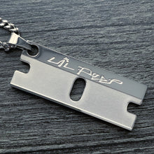 Load image into Gallery viewer, &#39;Let Me Bleed 2&#39; Razor Necklace
