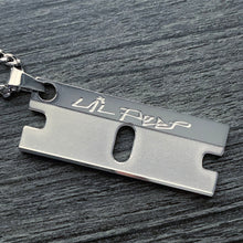 Load image into Gallery viewer, 'Let Me Bleed' Razor Necklace
