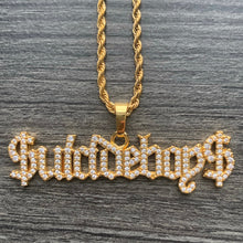 Load image into Gallery viewer, Iced Gold '$UICIDEBOY$' Necklace