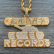 Load image into Gallery viewer, Iced Gold 'G59 Tank' Necklace