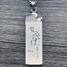 Load image into Gallery viewer, Lil Peep &#39;Ash Is Our Purest Form&#39; Lighter Necklace
