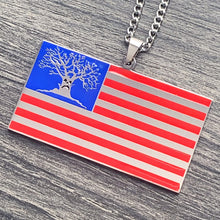 Load image into Gallery viewer, Colored 'Harold Flag' Necklace