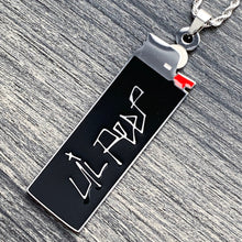Load image into Gallery viewer, Black &#39;Ash Is Our Purest Form&#39; Lighter Necklace
