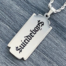 Load image into Gallery viewer, Black 'G59 Razor' Necklace