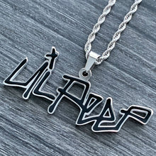 Load image into Gallery viewer, Black 'Lil Peep' Necklace