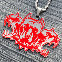 Load image into Gallery viewer, Red 'WARDOGS' Necklace