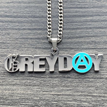 Load image into Gallery viewer, 'Grey Day 24' Necklace