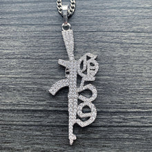 Load image into Gallery viewer, Iced Out 'G59 Rifle' Necklace