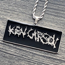Load image into Gallery viewer, Black 'Ken Carson' Necklace