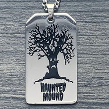 Load image into Gallery viewer, Black 'Sematary Toe Tag' Necklace