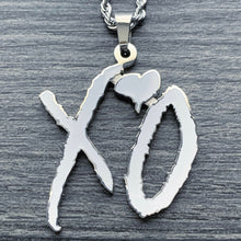 Load image into Gallery viewer, White 'XO' Necklace