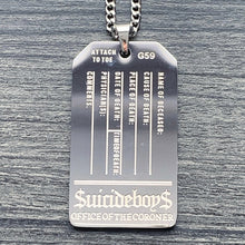 Load image into Gallery viewer, 'G59 Toe Tag' Necklace