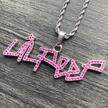 Load image into Gallery viewer, Dark Pink 'Lil Peep' Necklace
