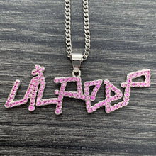 Load image into Gallery viewer, Light Pink 'Lil Peep' Necklace