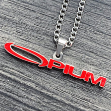 Load image into Gallery viewer, Red 'Opium Necklace