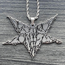 Load image into Gallery viewer, Black 'DL Star' Necklace