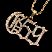 Load image into Gallery viewer, Iced Gold 'G59' Necklace