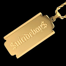 Load image into Gallery viewer, Gold 'G59 Razor' Necklace