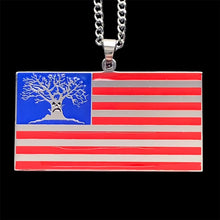 Load image into Gallery viewer, Colored 'Harold Flag' Necklace