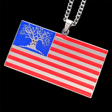 Load image into Gallery viewer, Colored 'Harold Flag' Necklace
