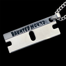 Load image into Gallery viewer, Black 'Sematary Razor' Necklace