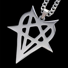 Load image into Gallery viewer, 'Heartagram' Necklace