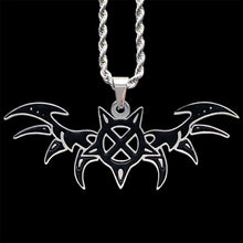 Load image into Gallery viewer, Black 'X Wing' Necklace
