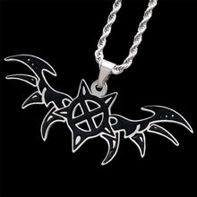 Load image into Gallery viewer, Black 'X Wing' Necklace