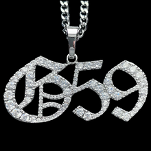 Load image into Gallery viewer, Iced Out 'G59' Necklace