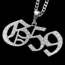 Load image into Gallery viewer, Iced Out 'G59' Necklace