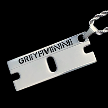 Load image into Gallery viewer, Black 'SUICIDEBOYS Razor' Necklace