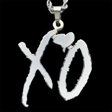 Load image into Gallery viewer, White 'XO' Necklace