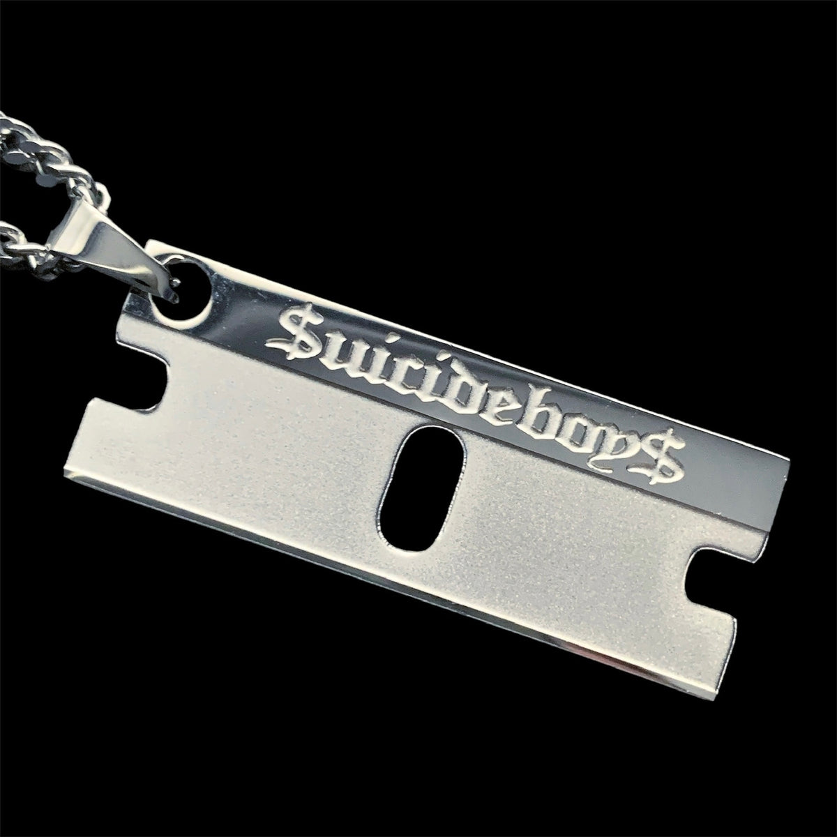 'uicideboy Razor' Necklace Jewelry Designs by ACE