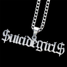 Load image into Gallery viewer, '$UICIDEGIRL$' Necklace