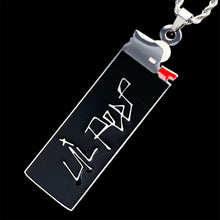 Load image into Gallery viewer, Black 'Ash Is Our Purest Form' Lighter Necklace