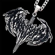 Load image into Gallery viewer, Black 'Narcissist' Necklace
