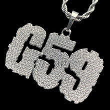 Load image into Gallery viewer, Iced Out 'G59' Necklace