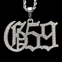 Load image into Gallery viewer, Iced Out 'G59' Necklace