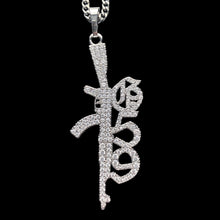 Load image into Gallery viewer, Iced Out 'G59 Rifle' Necklace